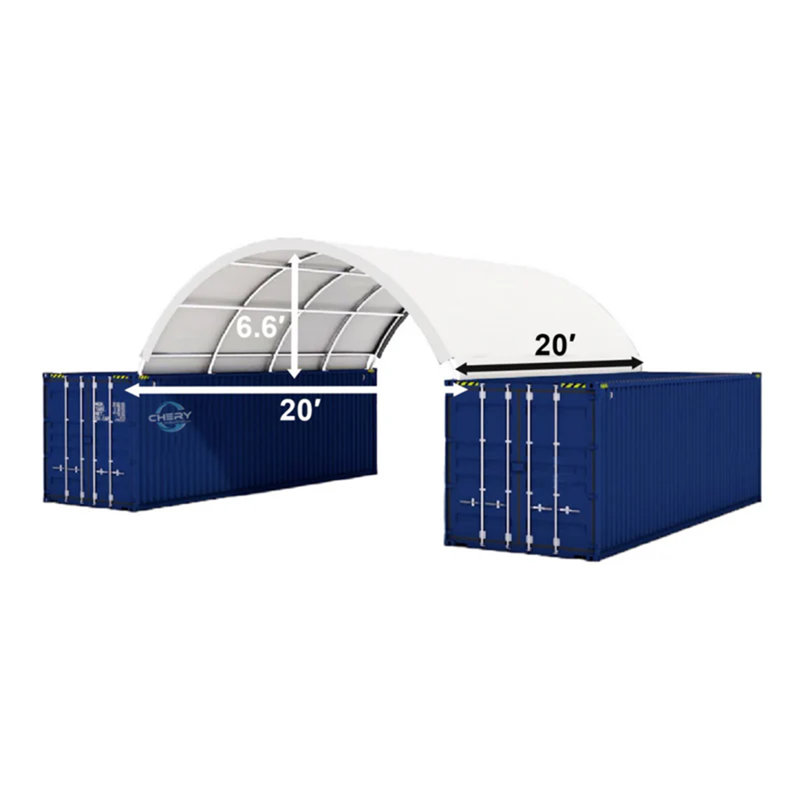 Auvent 20 'x 20', L 240,02 po x P 240,05 po