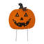 Piquet de jardin citrouille d'Halloween Jack O Lantern