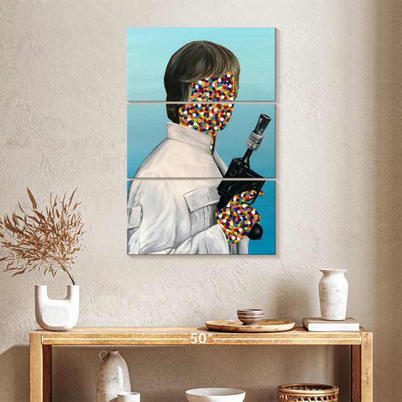 Rebel Scum I, 38" H x 24" W