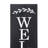 Collton Double Sided Wooden "WELCOME PORCH" Porch Sign-939476425