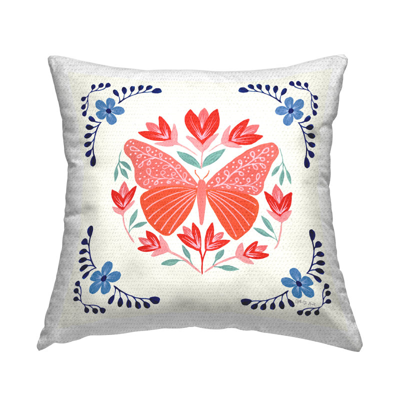 Coussin décoratif orange orange