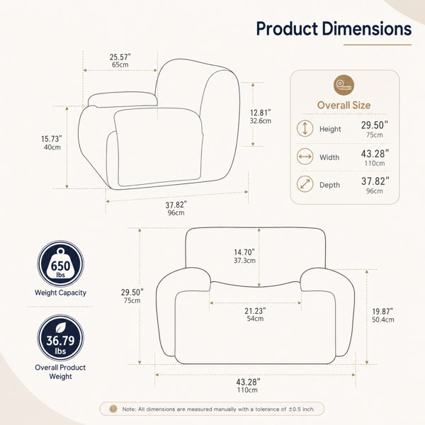Dimensions du produit