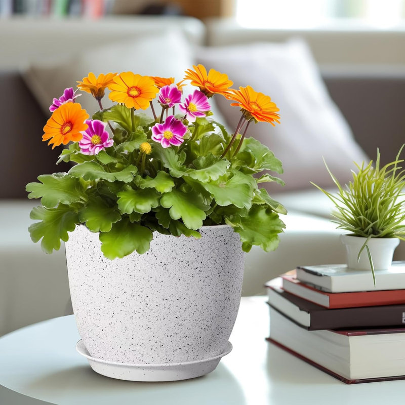 Ensemble de 3 pots à plantes en plastique