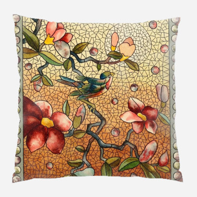 Coussin décoratif fleur