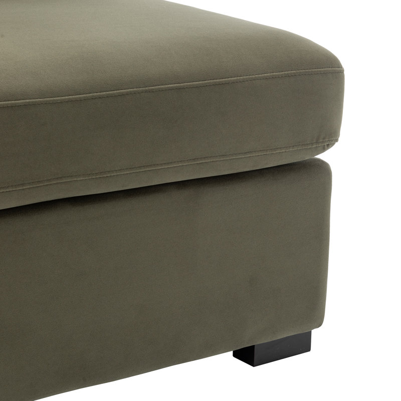 Fauteuil modulaire Bennett, Polyester vert