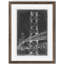 «Suspension Bridge Blueprint II» par Paul Cezanne - reproduction d'art encadrée-856697958-856697959
