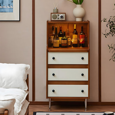 Buffet et armoire à vin 23,62 po style Renaissance