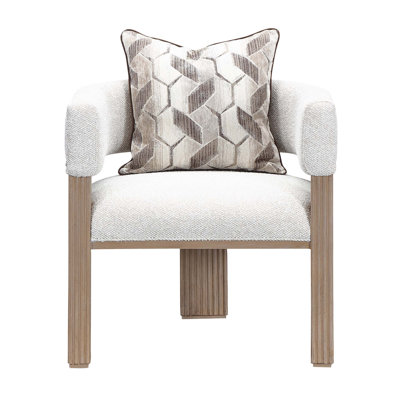 Fauteuil d'appoint West Kensington - Caramel sel / chamois