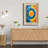 Elegant Framed Decorative Painting, 16.9 x 24.8 inches | 100% Solid Wood Frame (Thickness: 1.2 inches), 100% Maple MDF Background (Thickness: 0.1 inches), UV Printing | Perfect Wall Art for Home & Office Décor