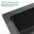 30"X19" Stainless Steel Kitchen Sink, Undermount Black With Construction & Grid Sink 30"X19", Materials Roll-Out Basket-121644686