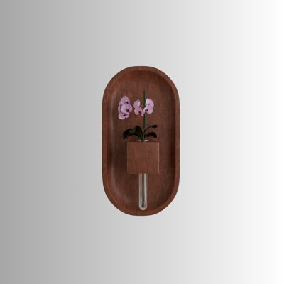 Aaleen Plants & Flowers Wall Decor on Wood