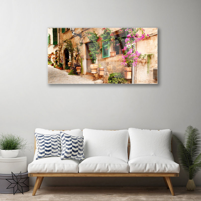 Architecture House - Unframed Photograph on Glass