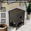 Ensemble de meuble-lavabo simple 24 po avec lavabo vasque, robinet et drain Sharee, assemblage requis-1062392137