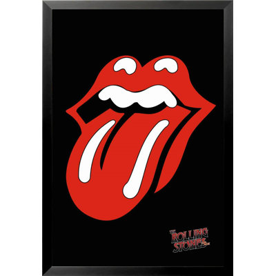 " The Rolling Stones Tongue 50 Year Anniversary Music Sticky Fingers 1971 " Graphic Art Print