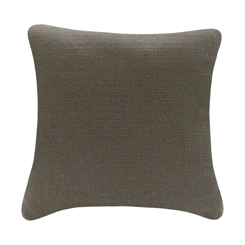 Pace Luxury Square Pillow Cover & Insert, Blue, Polyester/Polyfill