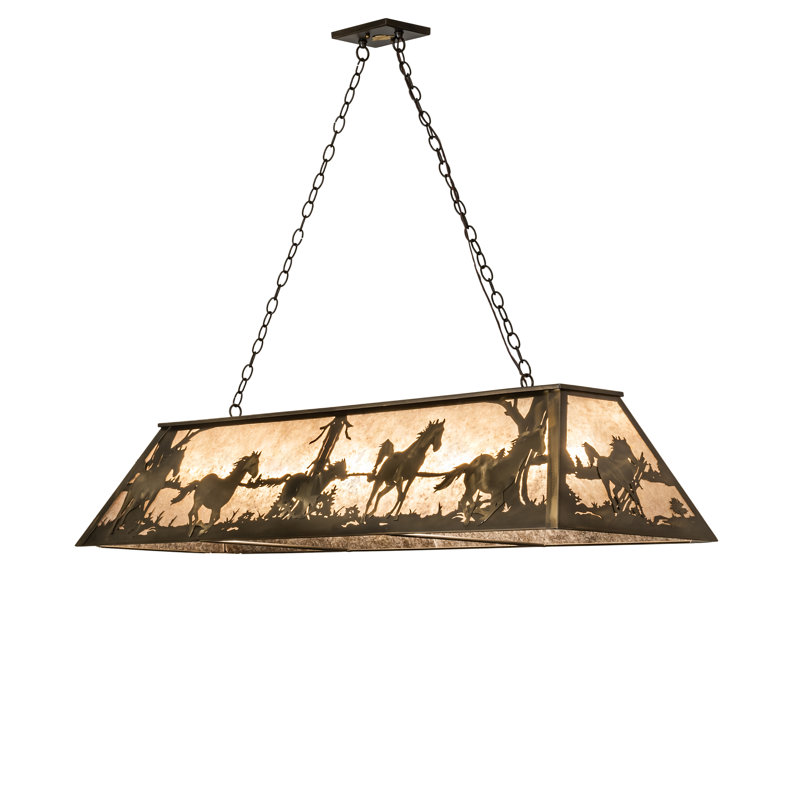 Rustic Lodge 9 - Light Pendant, Antique Copper