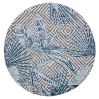 Tapis d'intérieur / extérieur floral Sotomayor Performance