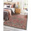 Tapis rouille en laine noué à la main Jelayne-77105979