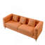 81" Oversized 3-Seater Sectional Sofa Set