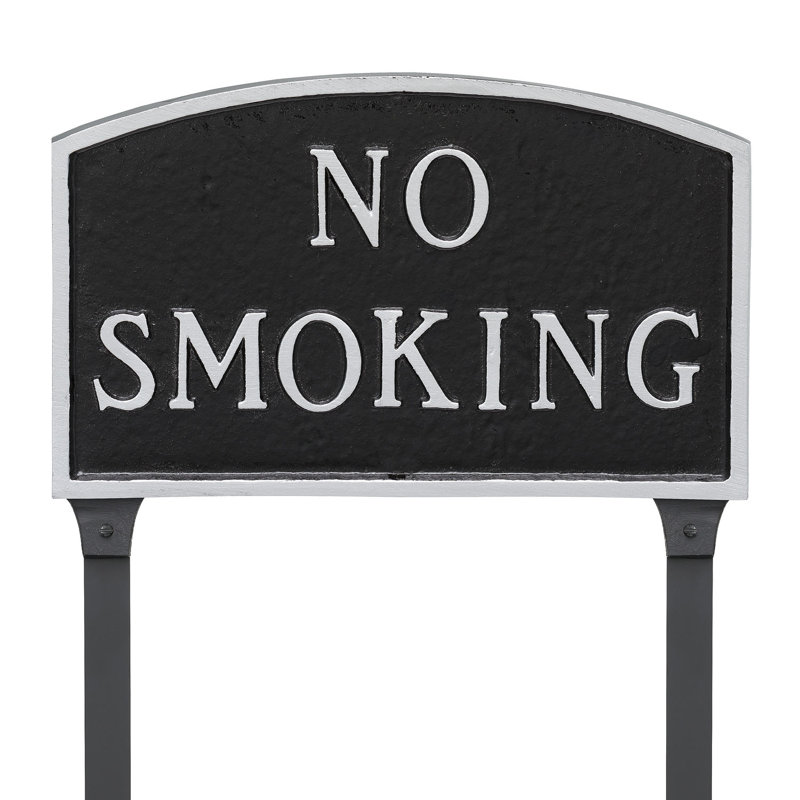 Plaque de petite plaque avec tabouret, Noir / argent, H 10 po x l 15 po x P 0,25 po