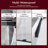 56"-60"W X 80"H Frameless Double Sliding Shower Door, 3/8" (10Mm) Thick SGCC Tempered Glass Door-123404605