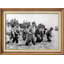 «Allied Commanders Landing», œuvre d'art historique, images de bureau militaire, impression sur toile encadrée.-1277591768-1277591774