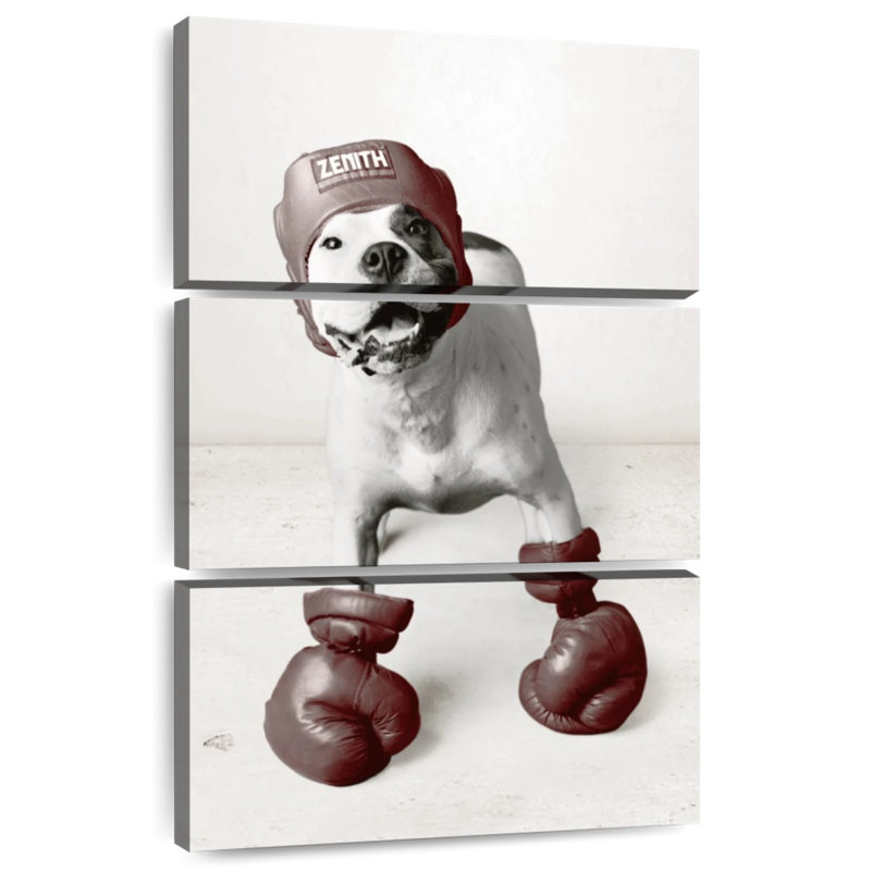 Ketti Boxing Dog, H 45 po x l 28 po