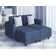 Tomario 4- Piece Upholstered L-Shaped Modular Sectional With Storage