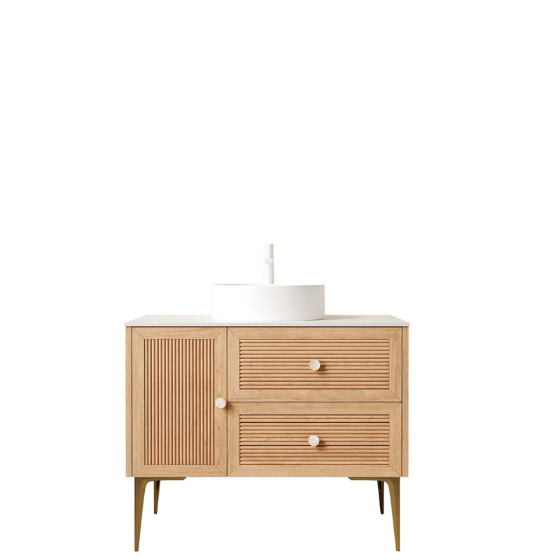 Meuble-lavabo de salle de bain avec lavabo