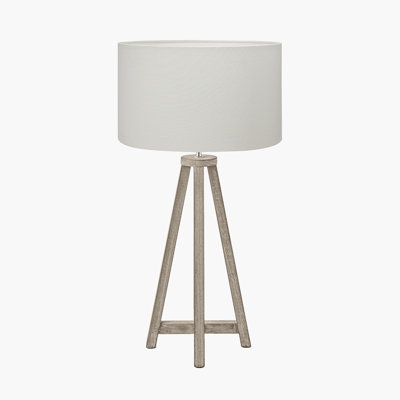 Wood Table Lamp