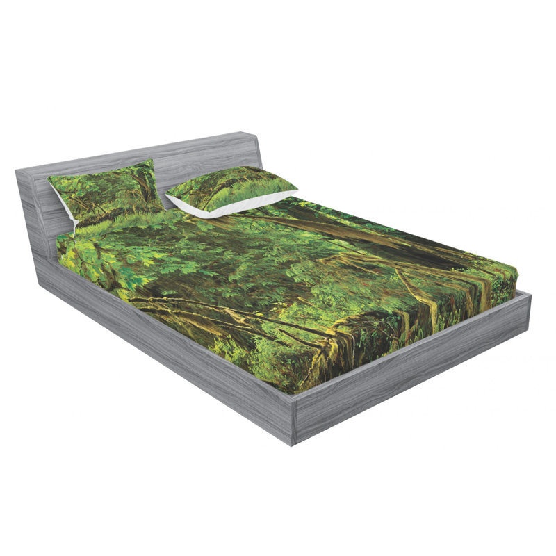 Microfiber Sheet Set, Full Sheet Set with Fitted Sheet