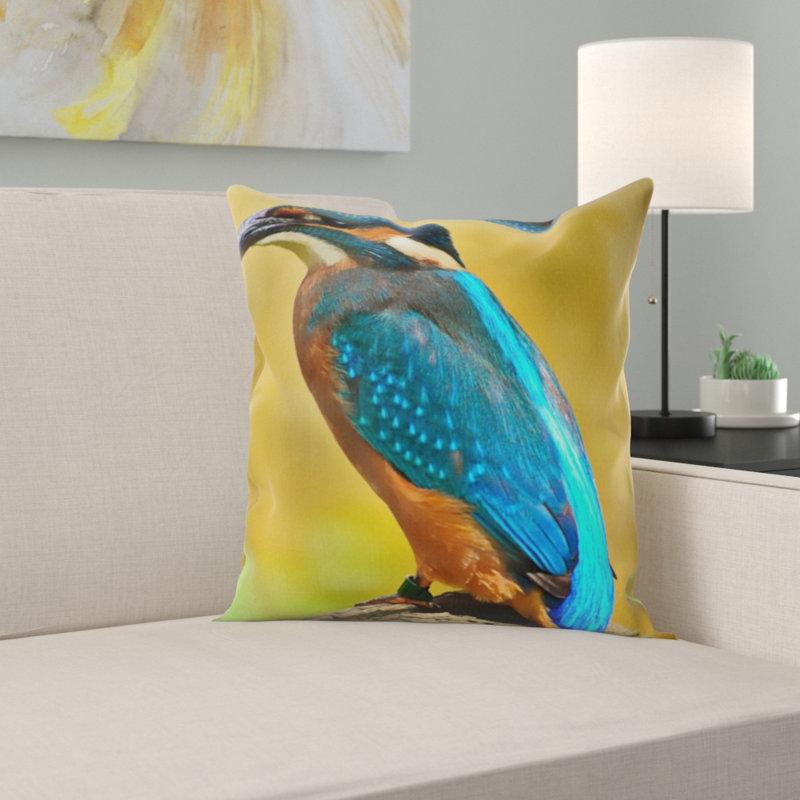 Coussin kingfisher
