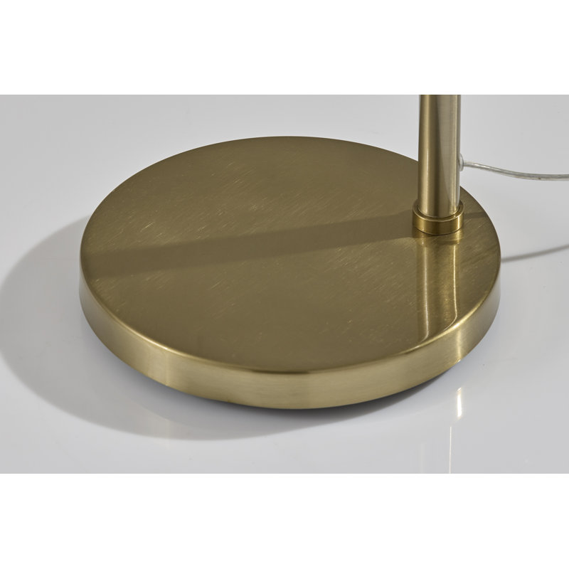Lampe sur pied Thalia, Brun