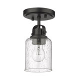 Tyringham Glass Semi Flush Mount