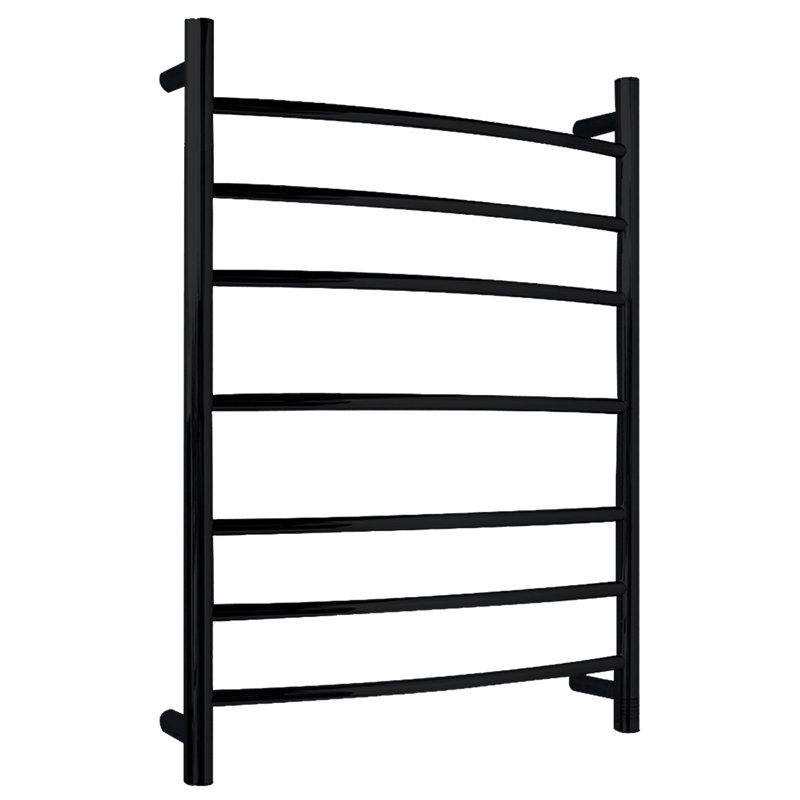 Note Yes Towel Warmer, Matte Black