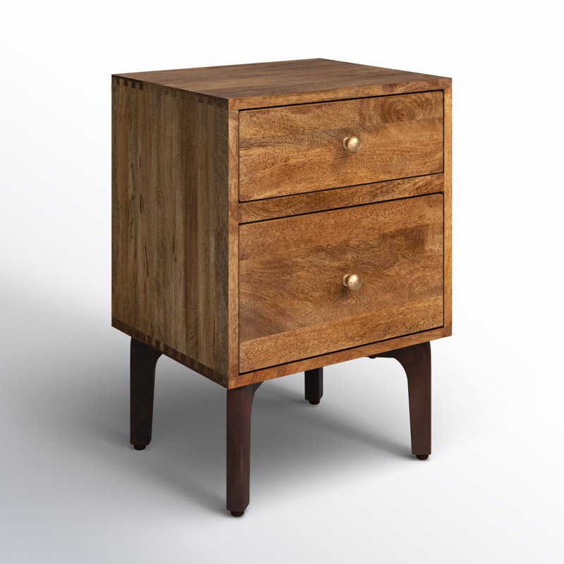Table de chevet 2 tiroirs Shrewsbury