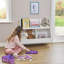 Kids White Sloping Bookcase