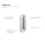 Statement Oblong Vichy 1.75 Gpm Body Spray-1700739865