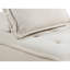 Chaise d'appoint capitonnée avec coussin de traversin en tissu massif 1pc