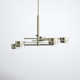 Hazel 5 Light Metal Dimmable LED Sputnik Chandelier