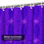Rideau de douche mauve avec 12 crochets-1478938620