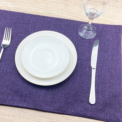 Ensemble de 4 napperons en tissu résistant à la chaleur et napperons résistants à la chaleur
