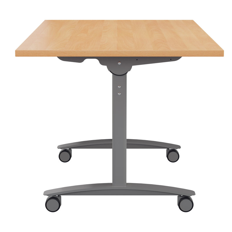 Bouton Rectangle Conference Table, Beech, H73 x W120 x D70cm
