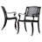 Calisa Metal Outdoor Dining Armchair
