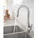 Moen Kiran One-handle High Arc Pulldown Kitchen Faucet with Power Clean