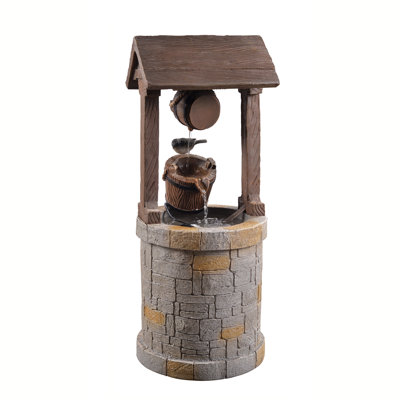 Handcrafted Outdoor Sculptural Fountain