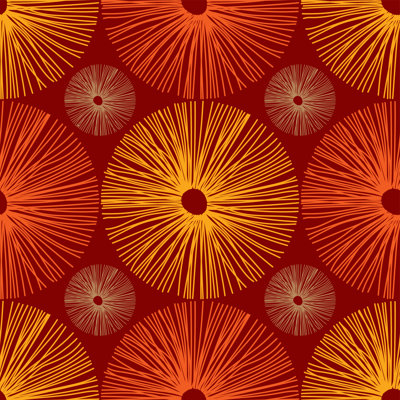 Chryssa, motif africain déco par Lyngood - impression sur toile tendue