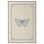 Décoration murale nature toile bleue papillon bleu II 
