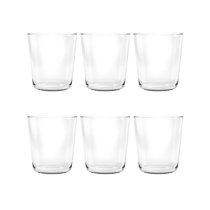 Drinking Glasses Set of 4 - 13.9oz Iced Coffee Glasses, Iced Tea Glasses,  Cute Tumbler Cup, Cocktail Glasses, Whiskey, Wine, Soda, Clear Water Cups