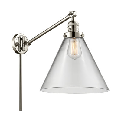 Cone 1 Light  Swing Arm